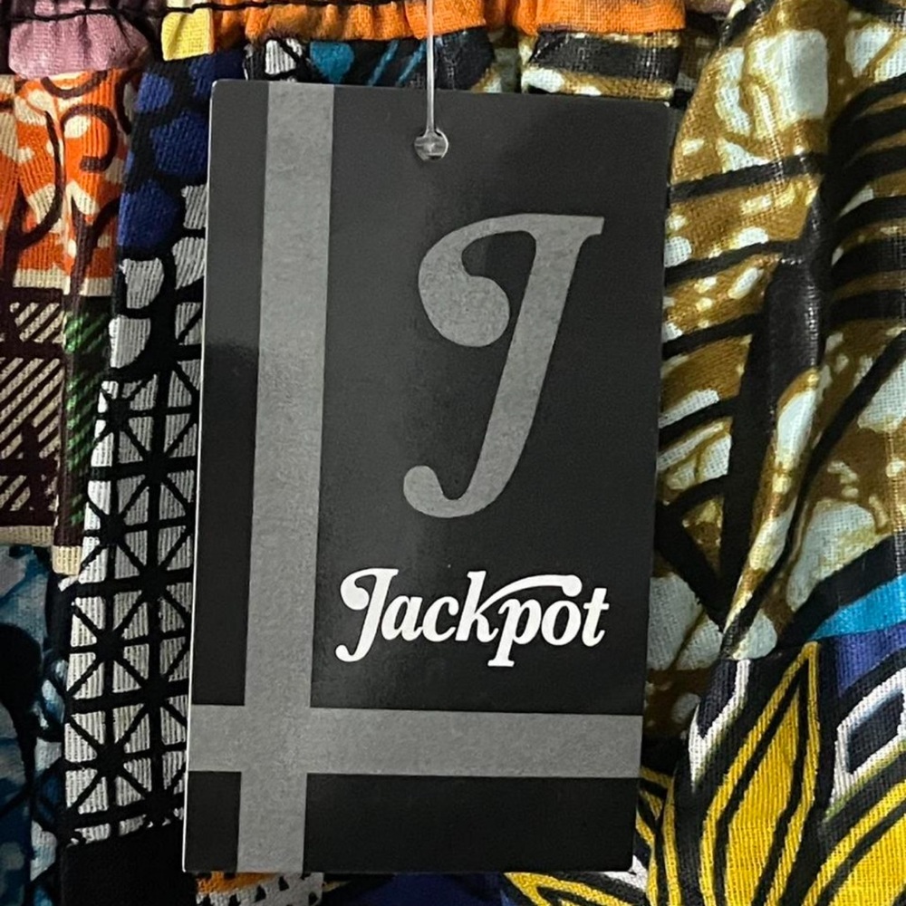 Jackpot Boho Patchwork Wide Leg Bottoms Multi-col… - image 5